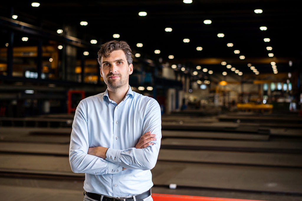 Bas Sanders van Well, Business Unit Manager Benelux bei Messer Cutting Systems