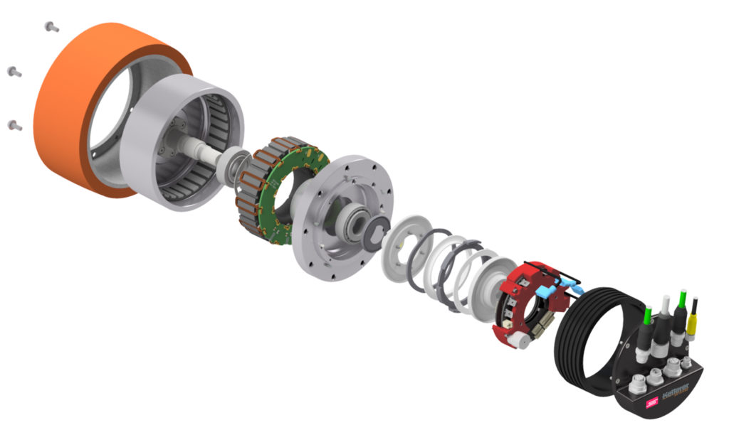 Der i-Wheel Clever-Radnabenantrieb mit voll integriertem Circulo 9 Motion Controller ist ein kompaktes, intelligentes Antriebssystem mit minimalem Integrationsaufwand.
Fotos: Ketterer
